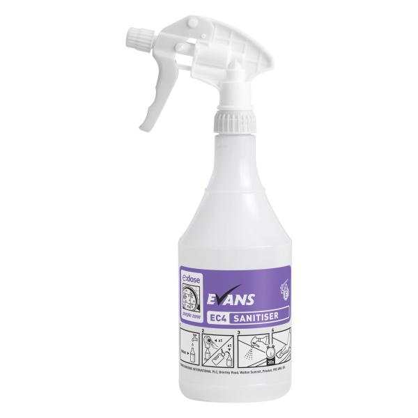 Eco EC4 Purple Zone Sanitiser Bottle with Head